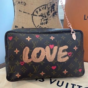 Vintage Hand Painted Luxury Crossbody